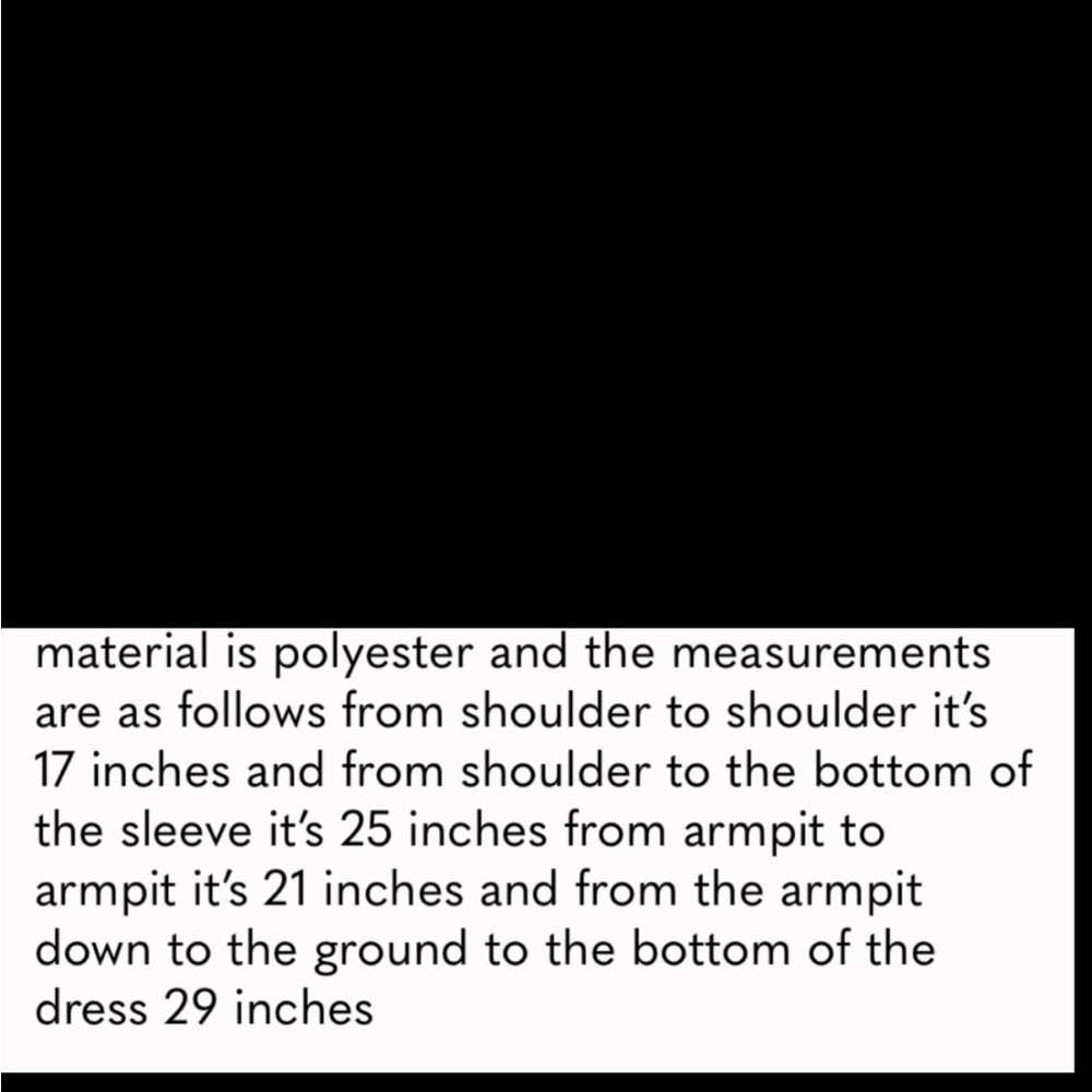 Forever 21 black dress check measurements on photos - Picture 11 of 11